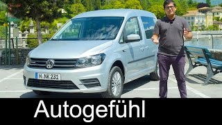 Volkswagen Caddy TGI FULL REVIEW new VW CNG Erdgas Facelift neu  Autogefühl [upl. by Gault]