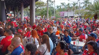 Hinchas así vieron en Medellín el partido Junior  Independiente Medellín DIMOficialTV [upl. by Thorbert]