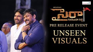 Sye Raa Pre Release Event Unseen Visuals  Chiranjeevi  Pawan Kalyan  Ram Charan  Shreyas Media [upl. by Macintosh152]