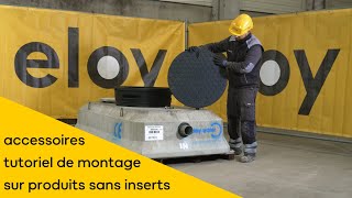 Les tutos eloy  le montage des accessoires  produits sans insert oxyfix®  eau de pluie [upl. by Anaibib]