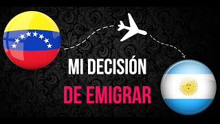 Mi decisión de emigrar  Una Mente de Mujer por Carolina HD [upl. by Qerat]