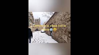 Nieve en Bustarviejo Madrid España 2 de Marzo de 2024 [upl. by Mckinney]