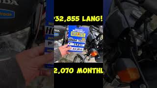 Murang repo motorcycle philippines honda tmxmoto motorcycle motovlog viral tips [upl. by Vershen794]