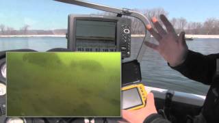 Finding walleyes with Humminbird and Aqua Vu [upl. by Soneson]