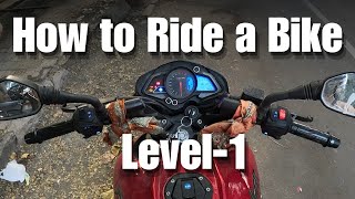 How to Ride A Bike Level1 Beginners [upl. by Porte]