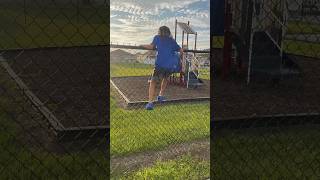 Dad catches son climbing fence 😳 [upl. by Tilda657]