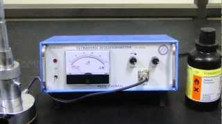 Ultrasonic Interferometer  Amrita University [upl. by Yztim]