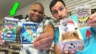 OPENING RARE CARDS AT VINTAGE POKEMON CARDS HEAVEN 1600 Pokemon Box Opened [upl. by Eicak]