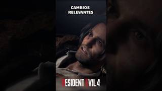 Cambios Relevantes  Resident Evil 4 Remake ps5 shorts [upl. by Tsiuqram113]