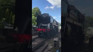 9f 92134 at Grosmont NYMR train railway steamengine 9f heritagerailway steam [upl. by Essa242]