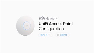 How to Configure Ubiquiti UniFi Access Point [upl. by Chico]