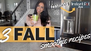 HEALTHY SMOOTHIE RECIPES  Using New Instant Pot Blender [upl. by Alemrac952]