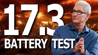 iOS 173 Battery Life  Battery Drain  Battery Performance Test [upl. by Arakawa]