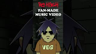 Gorillaz  Rehash FanMade Music Video Out Now gorillaz 2d noodle [upl. by Kreda817]