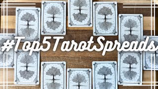 47 My Top5TarotSpreads  sample readings [upl. by Enneire]