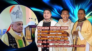 Perayaan Ekaristi Pentahbisan Imam Baru oleh Mgr Fransiskus Kopong Kung di Paroki Lamahora [upl. by Nas313]