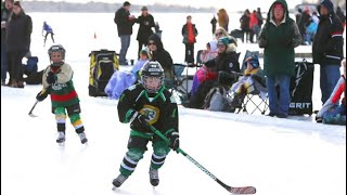 Chestermere Pond Hockey Tournament Officially Underway [upl. by Paloma76]