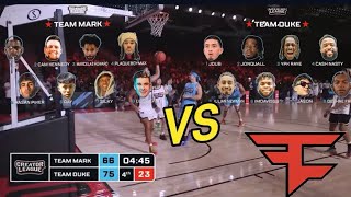 FAZE CLAN BASKETBALL GAME HIGHLIGHTS FT DUKE DENNIS SKETCH amp RAY [upl. by Concha629]