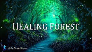 HEALING FOREST AMBIENCE  432Hz  963Hz Law Of Attraction  Raise Consciousness amp Manifest Miracles [upl. by Delastre]