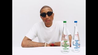 Pharrell Williams and Humanrace Join Evian In Crafting quotThe Fountain Of Youthquot For Men [upl. by Luzader625]