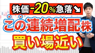 下落止まらない10年連続増配株＋利回り37％高配当株の目標株価○○○○円ほか [upl. by Acirem]