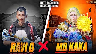 Can i Defeat Md Kaka in 1v1 TDM  Ravi vs Kaka  BGMI Highlight [upl. by Pillihp382]