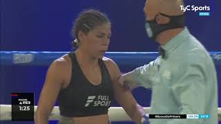 Maira Moneo vs Paola Benavídez  Boxeo de Primera  TyCSports [upl. by Annoik59]