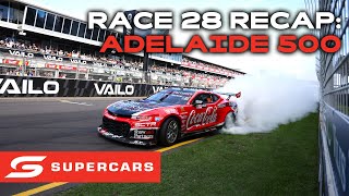 Race 28 Recap  VAILO Adelaide 500  Supercars 2023 [upl. by Annohsak86]