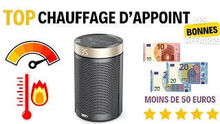 Top meilleur chauffage dappoint petit budget [upl. by Asserrac]