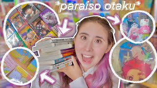 vlog TIENDAS OTAKU  mi COLECCIÓN de MANGA [upl. by Lower]