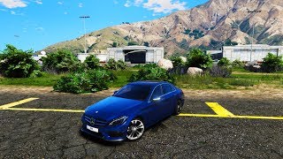 GTA V  Mercedes Benz C250 AMG Line 2014 Walkaround amp Customization Trailer HD VisualV amp MVGA [upl. by Nirihs]