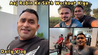 Aaj Robin Ke Sath Workout Kiya  Shamli Main Paisa Khatam  Parveen Malik Vlogs [upl. by Aicital]