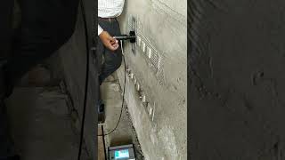 Pull out test for material shortvideo construction civil civilengineering tiles fixing test [upl. by Akel]