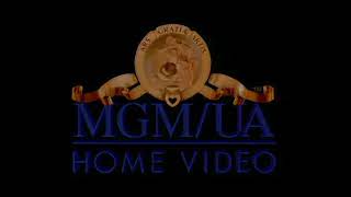 3 MGM UA Home Video logos PAL Toned [upl. by Eimat]