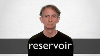 How to pronounce RESERVOIR in British English [upl. by Rozek]