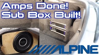 Jaguar XKR  PDX Amps DONE Sub Box BUILT  Part 3 [upl. by Aytac]