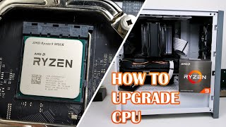 How To Upgrade Your CPU Step By Step  AMD Ryzen CPU Installation 2022 [upl. by Annohsed556]