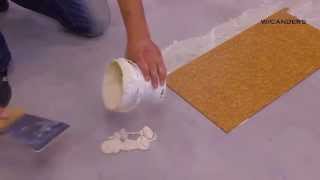 How to install Wicanders glue down cork flooring [upl. by Kerstin]