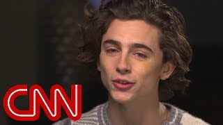 Amanpour questions Chalamet about Woody Allen [upl. by Asselim]