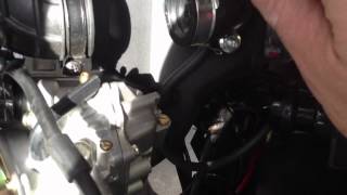 Gy6 carburetor 139qmb installation 50cc 495 cc Part 1 [upl. by Lumpkin]