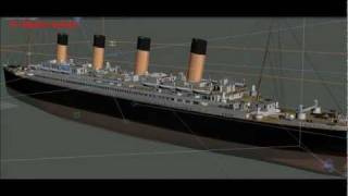 Titanic 3D Animation finish version [upl. by Bellew]