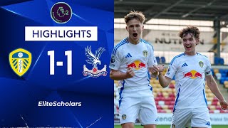 Leeds United U21 vs Crystal Palace U21  Highlights  Premier League 2  300824 [upl. by Lyndsay700]