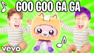 GOO GOO GA GA SONG 🎵 DELETED LANKYBOX MUSIC VIDEO [upl. by Lleda753]