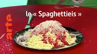 le « Spaghettieis »  Karambolage  ARTE [upl. by Aitrop]