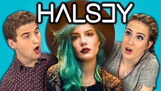 Halsey Talks Without Me Breakup With GEazy Tattooing Halloween amp More [upl. by Tizes193]