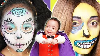 Les PIRES déguisements dHALLOWEEN de VERITY et THEA Baby Boss  DIY Costumes et maquillages [upl. by Thorvald]