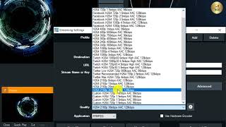 High Quality Live Stream vMix  Settings for Live Streaming  Low stream  Recording 4k amp streaming [upl. by Anhpad331]