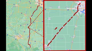 MAP Taylorville IL to Decatur IL [upl. by Tenenbaum]