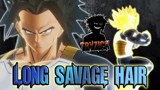 Dragonball XV  WINNER  Long Savage Hair  Tryzick [upl. by Ihcur873]