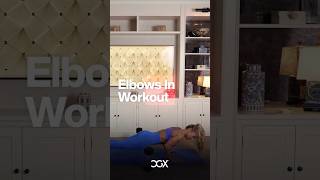 Elbows In Workout  Caroline Girvan  Workout shorts shorts shortvideo shortsfeed [upl. by Dyana54]